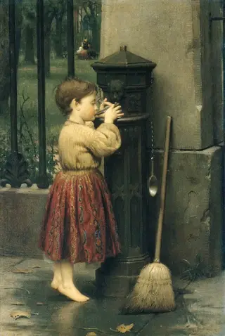The Crossing Sweeper, by Seymour Joseph Guy
