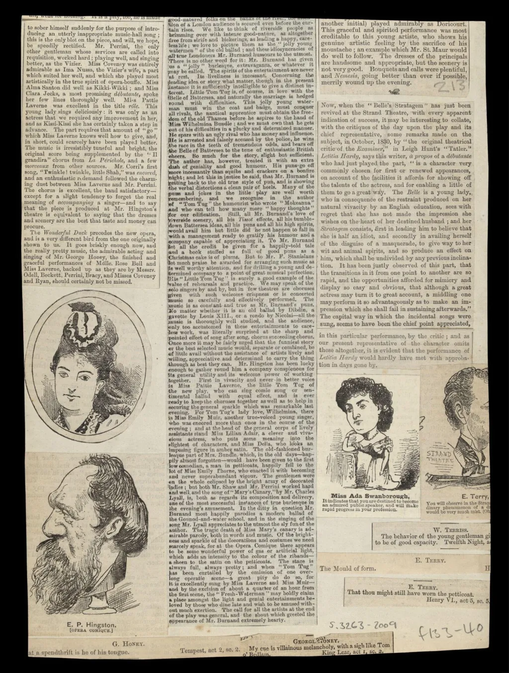 H Beard Print Collection, by The Daily Telegraph, 1873