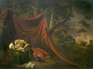 The Dead Soldier, from John Langhorne's 'Country Justice'