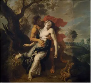 The Death of Eurydice, by Peter Paul Rubens