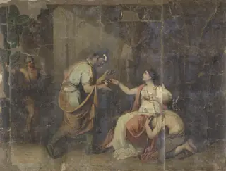 The Death of  Sophonisba, Queen of Numidia
