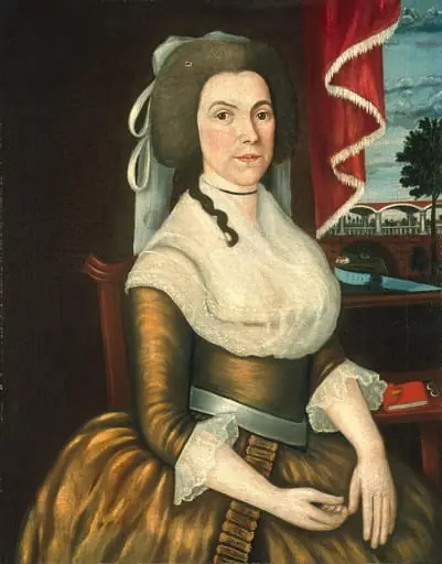 Mrs. Elizabeth Noyes Denison, by The Denison Limner