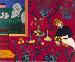 The Dessert: Harmony in Red (The Red Room)