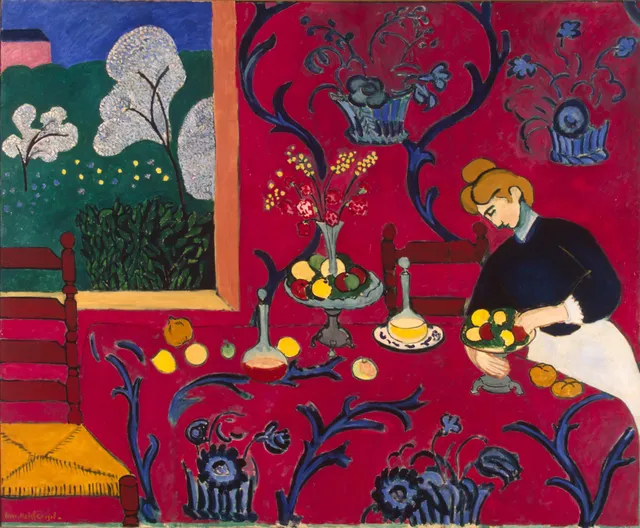 The Dessert: Harmony in Red (The Red Room)