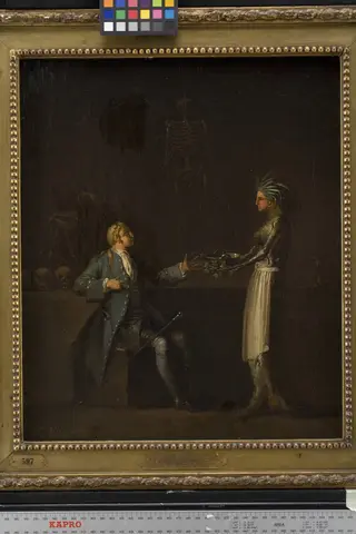 The Doctor´s Wife Reveals her Husband´s Intention of Anatomising Niels Klim