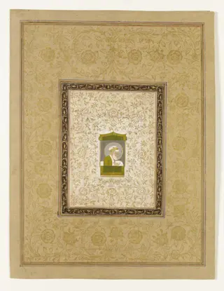 The emperor 'Alamgir in old age
