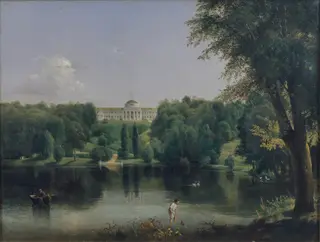 The estate of G. S. Tarnovsky in Kachanovka.