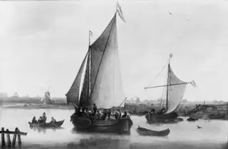 The Ferry to Leiden