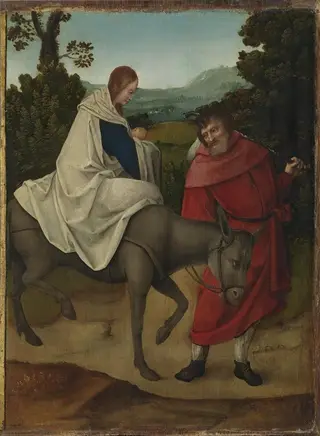 The flight into Egypt
