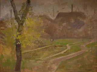 The Garden of Institution des sourds-muets, by Ludvig Find