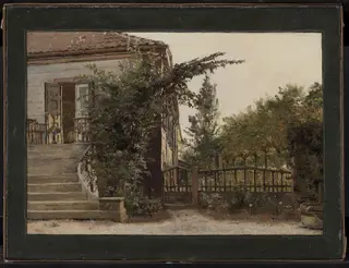 The Garden Steps Leading to the Artist's Studio on Blegdammen, Copenhagen