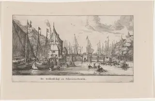The Gelderse Quay and the Schreiers Tower, Amsterdam