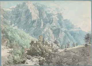 The Glärnisch Massif in Switzerland