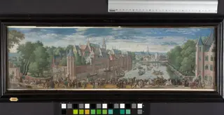 "The Goose Game" on the Vijvar at the Hague