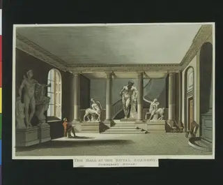 The Hall at the Royal Academy, Somerset House
