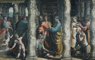 The Healing of the Lame Man, by Raphael