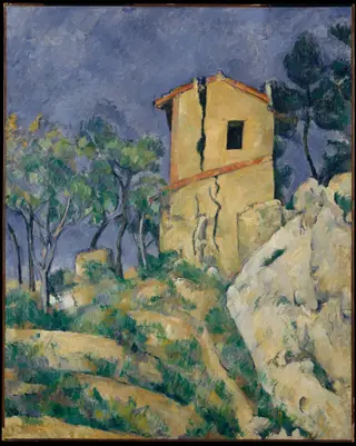 The House with the Cracked Walls, by Paul Cézanne