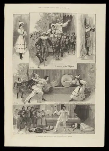 H Beard Print Collection, by The Illustrated London News