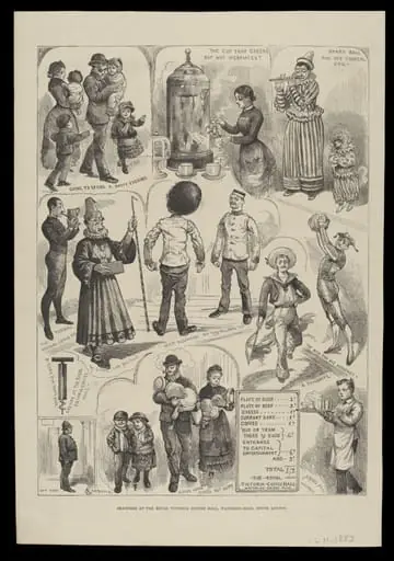 H Beard Print Collection, by The Illustrated London News
