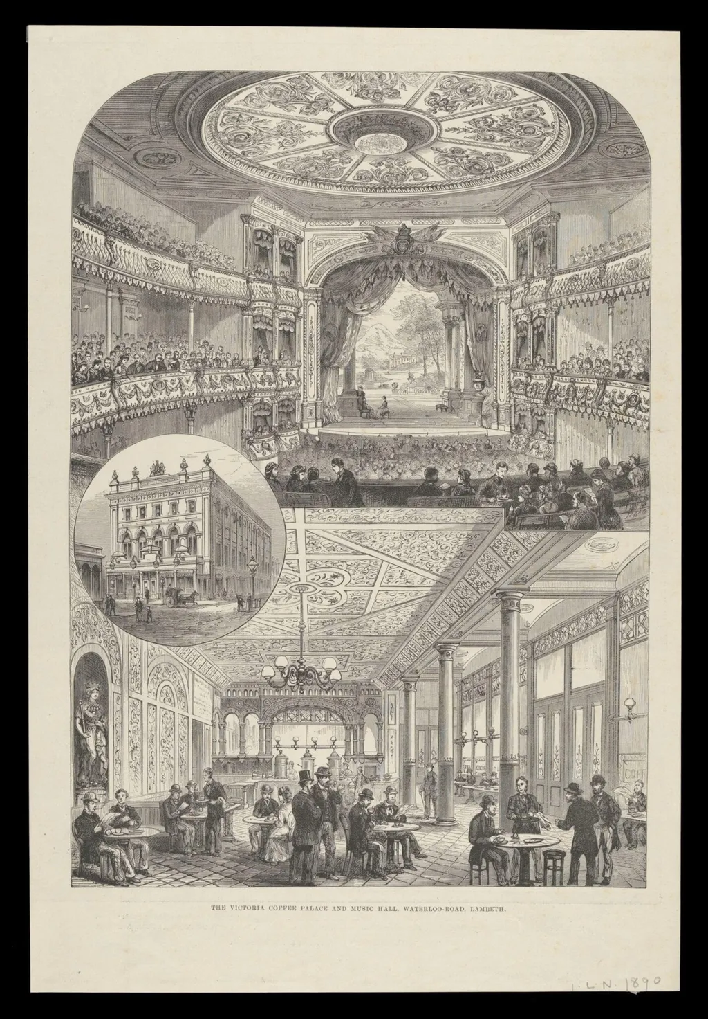 H Beard Print Collection, by The Illustrated London News, 1890