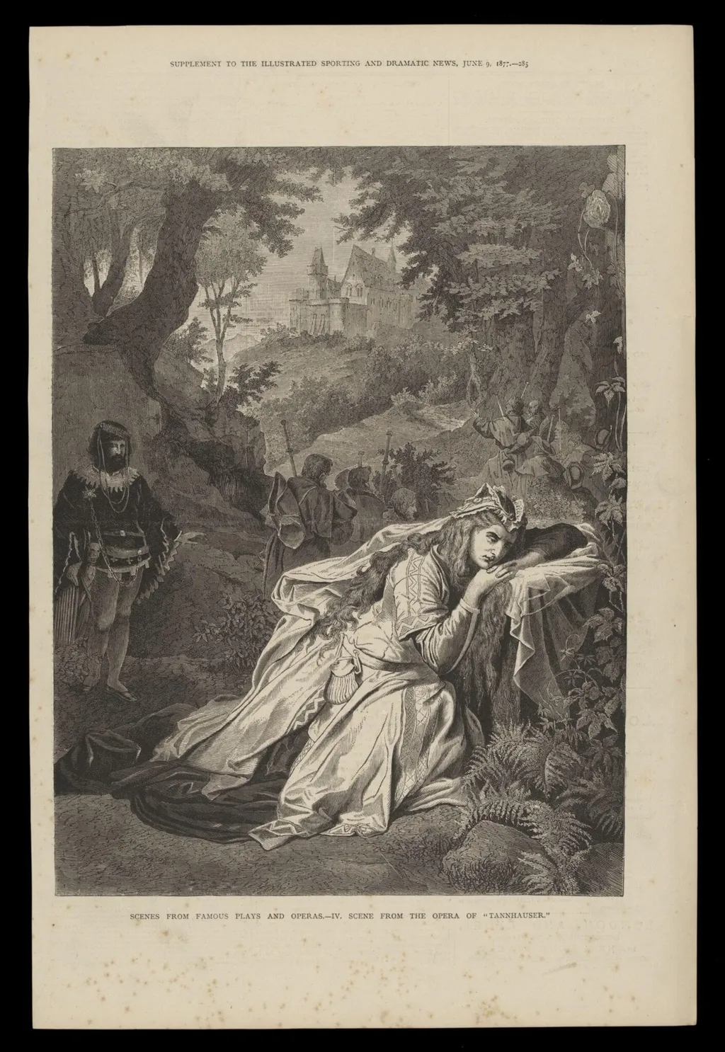 H Beard Print Collection, by The Illustrated Sporting and Dramatic News, 9