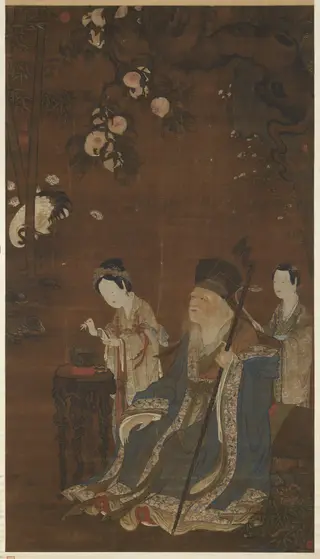 The Immortal Chang Kuo-lao at Repose