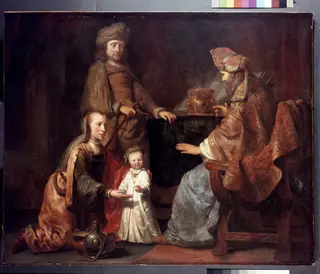 The Infant Samuel brought by Hanna to Eli