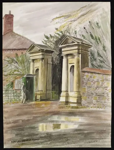 The Inigo Jones Gateposts at Amesbury