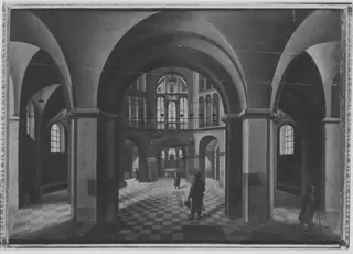 The Interior of Aachen Cathedral