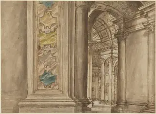 The Interior of Saint Peter's, Rome