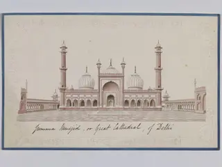 The Jami Masjid, Delhi