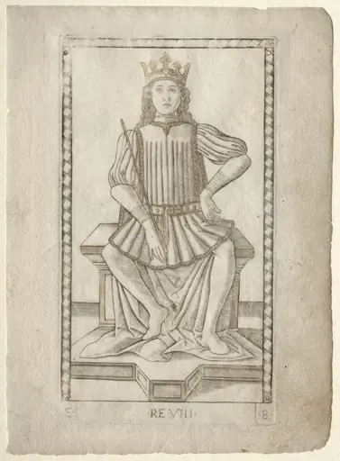 The King (from the Tarocchi, series E: Conditions of Man, #8)