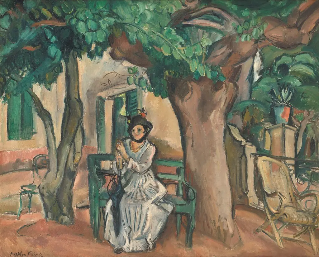 The Lady on the Terrace