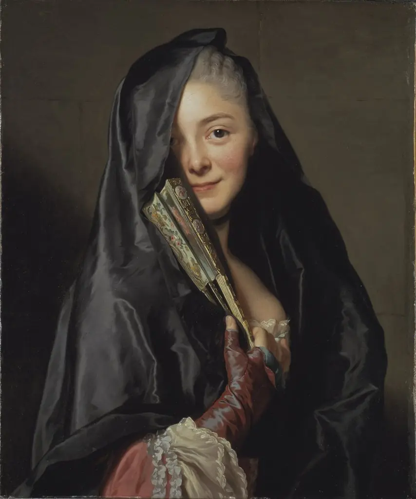The Lady with a Fan, The Artist's Wife