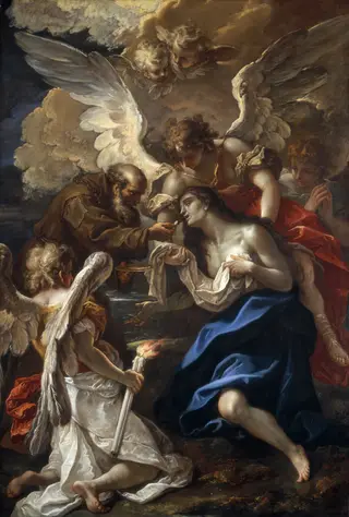 The Last Communion of Saint Mary of Egypt, by Sebastiano Ricci