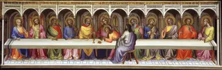 The Last Supper (Lorenzo Monaco, 1389 - 1390), by Lorenzo Monaco