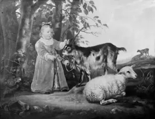 The Little Girl with the Goat
