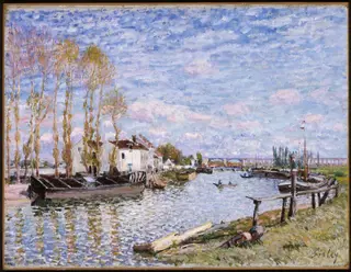 The Loing at Saint-Mammès