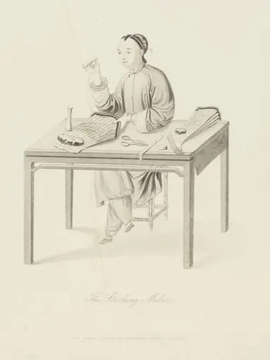 The Stocking-Maker, by The London Printing and Publishing Company