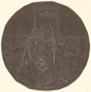 The Madonna and Child in a Garden