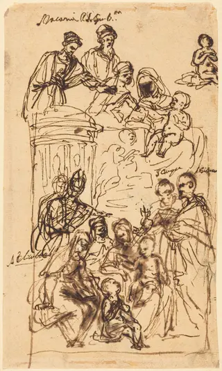 The Madonna and Child with Saints