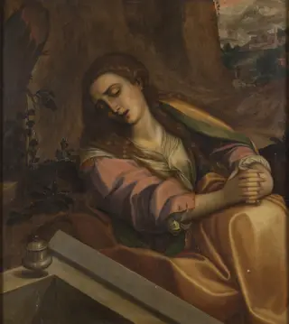 The Magdalen at the Tomb of Christ