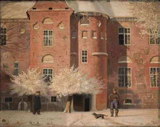 The Manor of Krabbesholm in Jutland