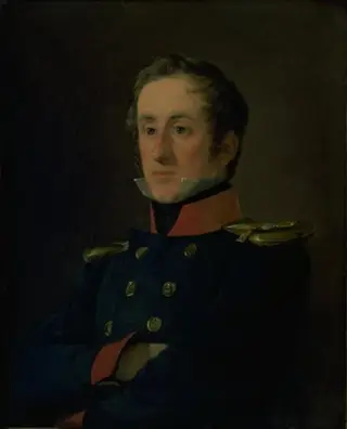 The Marine Painter Emil Wilhelm Normann in his Uniform as a Naval Officer