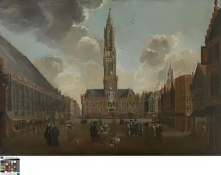 The Market Square in Bruges