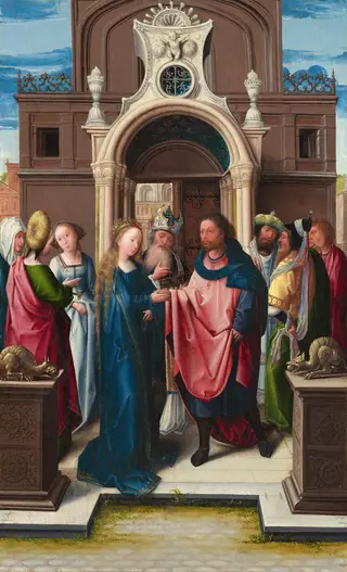 The Marriage of the Virgin, by Bernard Van Orley