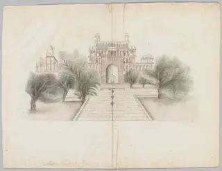 The Mausoleum of Akbar at Secundrabad