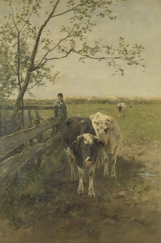 The milking corner.