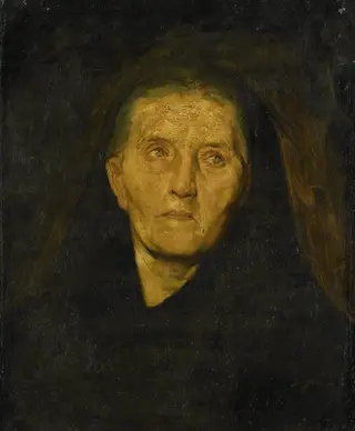 The Mourning Widow, by Diederik Franciscus Jamin
