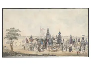 The Muharram procession
